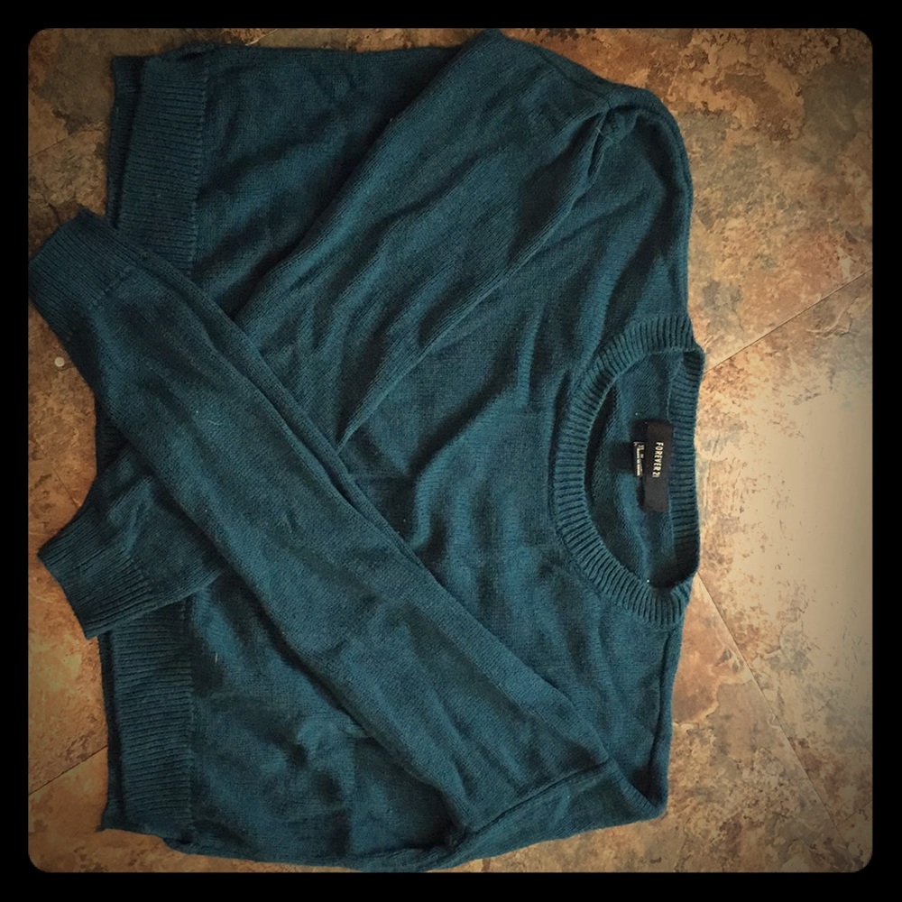Forever 21 cropped sweater